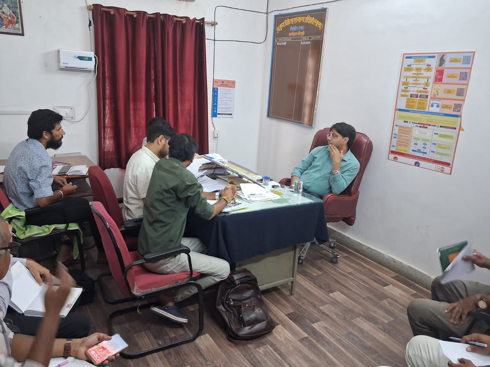 टीबी मुक्त भारत अभियान के तहत 100 डे कैंपेन समीक्षा बैठक आयोजित