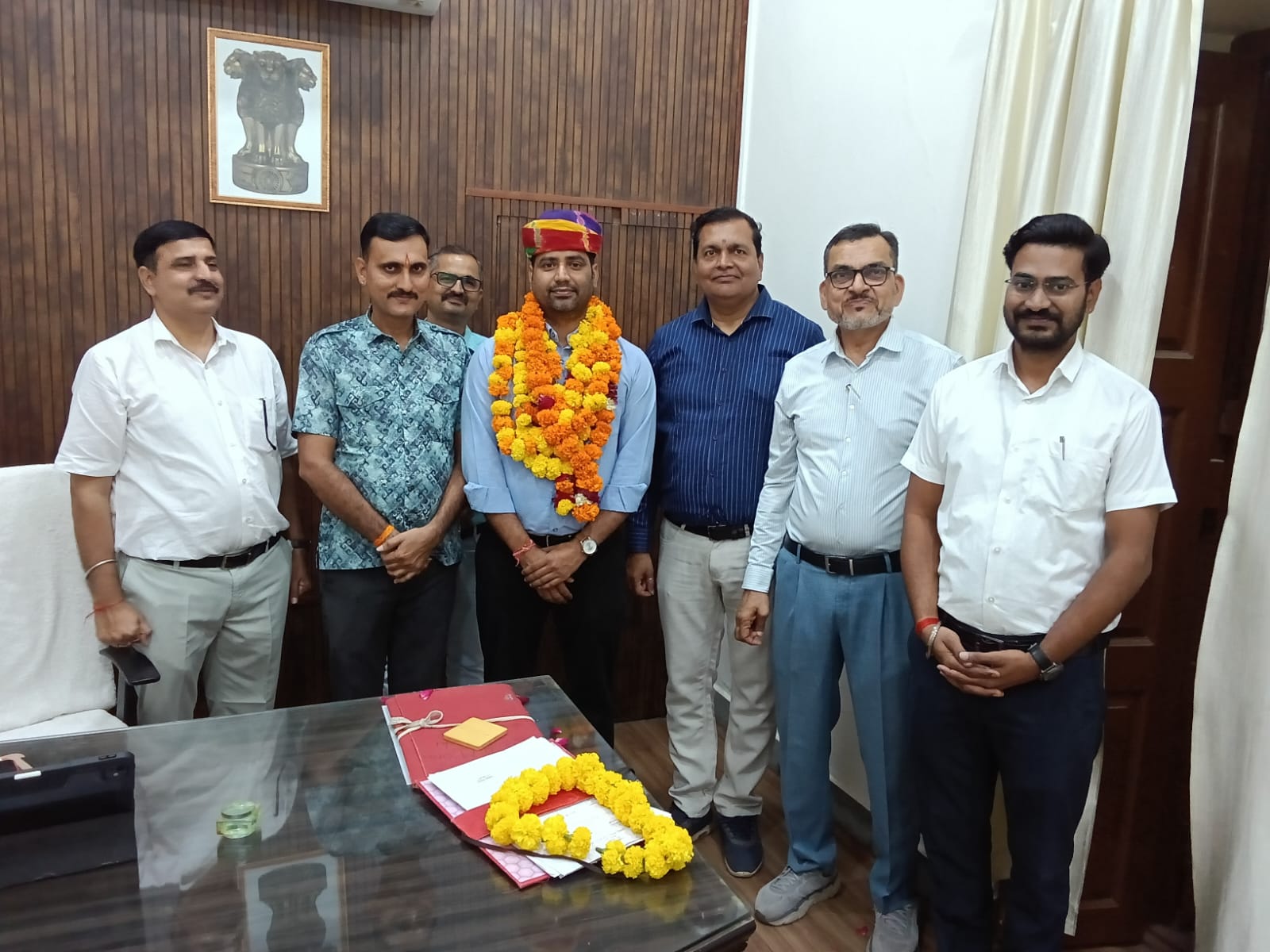 नवनियुक्त उपखंड अधिकारी ने किया पदभार ग्रहण